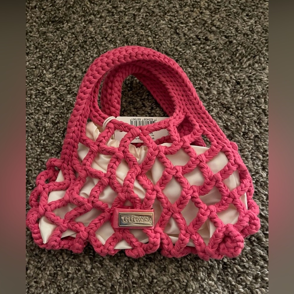 Mini guess mesh bag